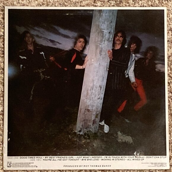 1978 The Cars Self Titled Debut Vinyl Record Album - Picture 2 of 7